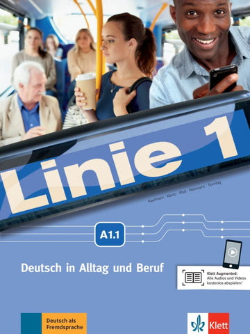 Linie 1 A1. Kurs- und Übungsbuch mit DVD-ROM, Teil 1